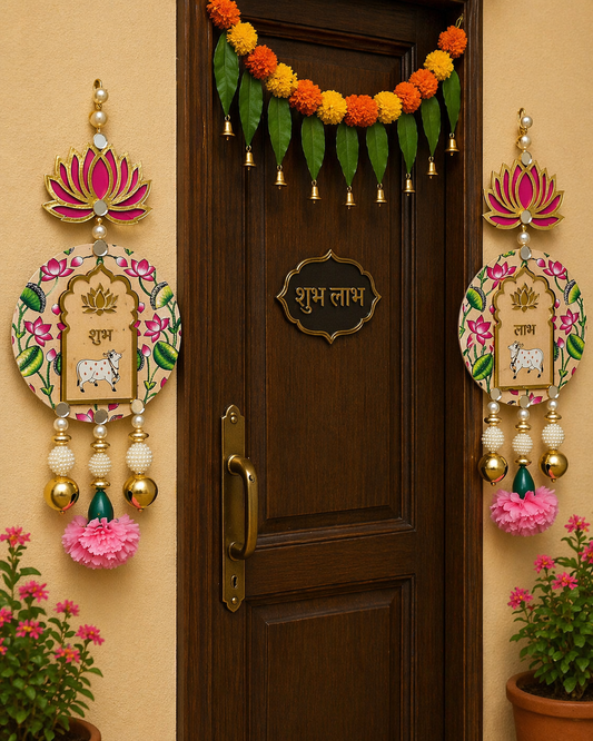 Nutts Lotus Wall Hanging Ideal For Aesthetic Wall Theme Enhances Interior Styling With Modern Lotus Design