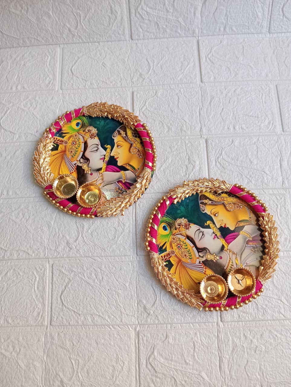 Nutts Decorative Traditional Pooja Festival Prayer with Elegant Design for Daily Worship Temple Home Celebration Spiritual Ritual Use(Pack Of 1) (PoojaP06)