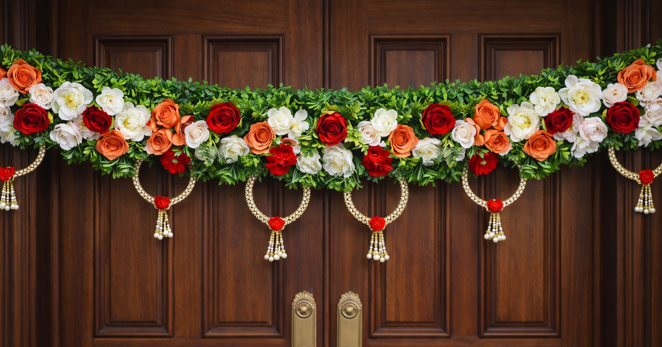 Nutts Traditional Door Hanging Bandhanwar Decor