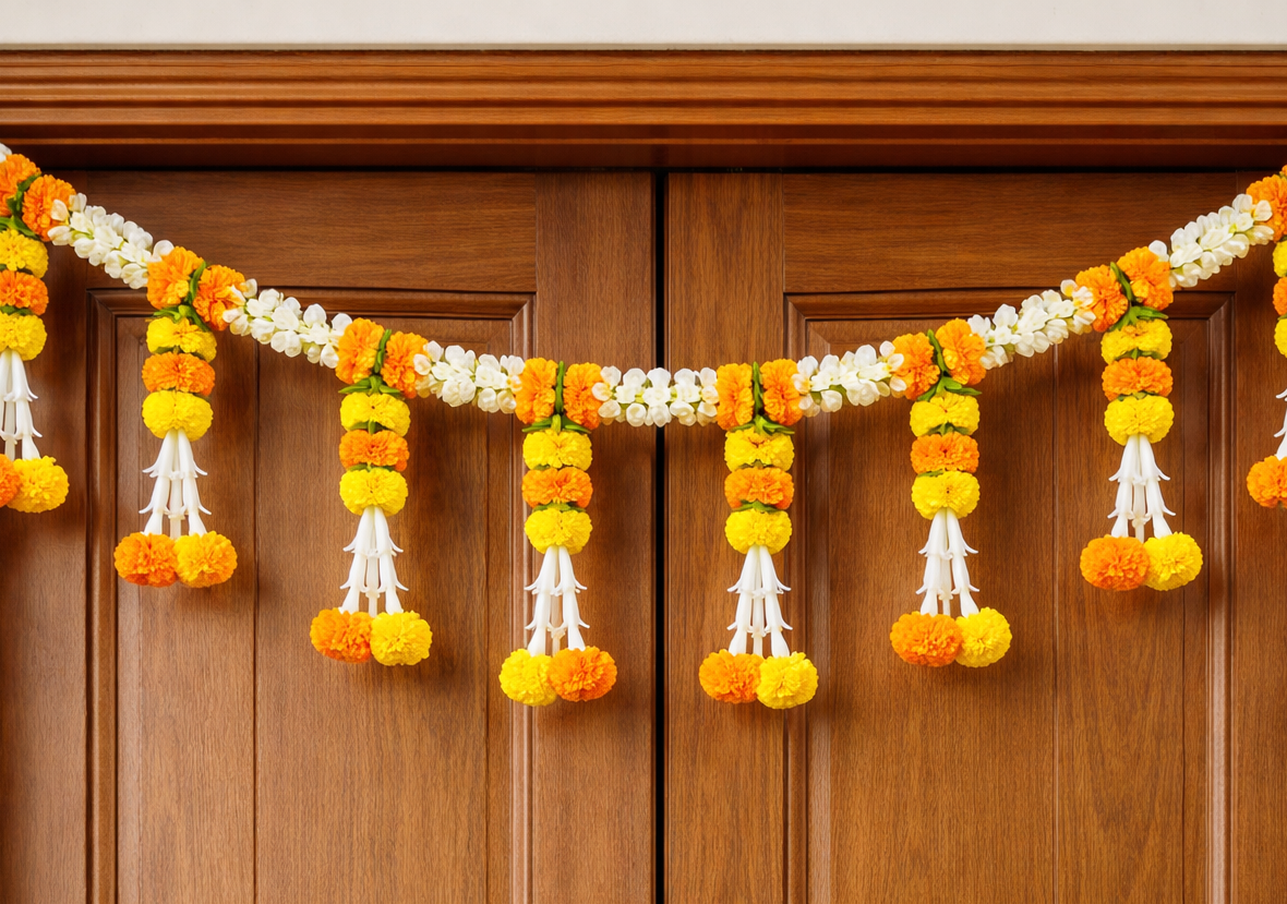 Nutts Premium Bandhanwar Toran Festive Door Decoration