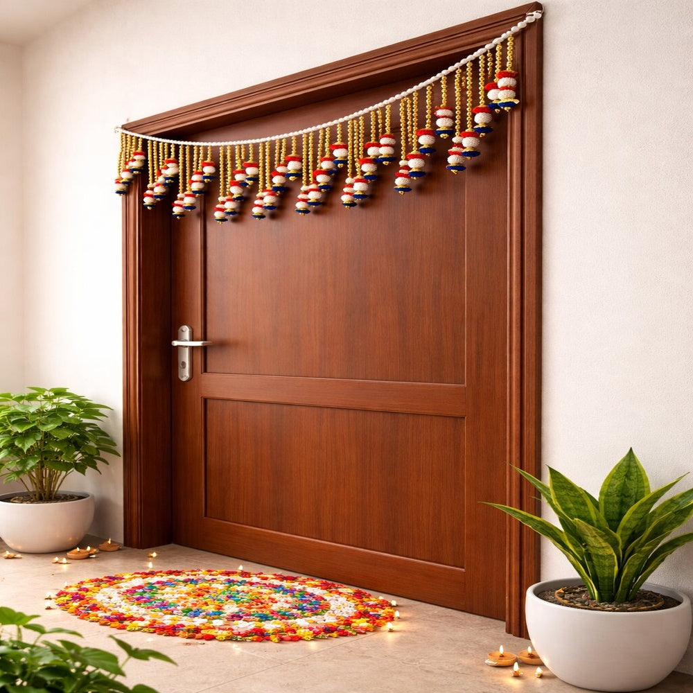 Nutts Traditional Bandhanwar Door Hanging for Festive Home Décor