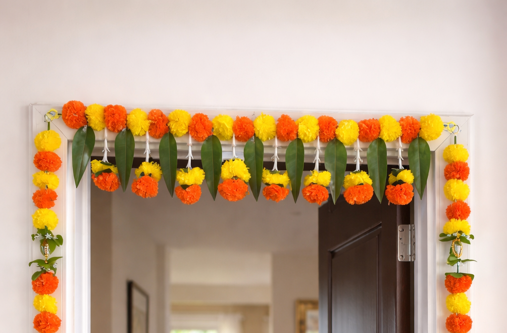 Nutts Festive Bandhanwar Toran for Home Entrance Decor