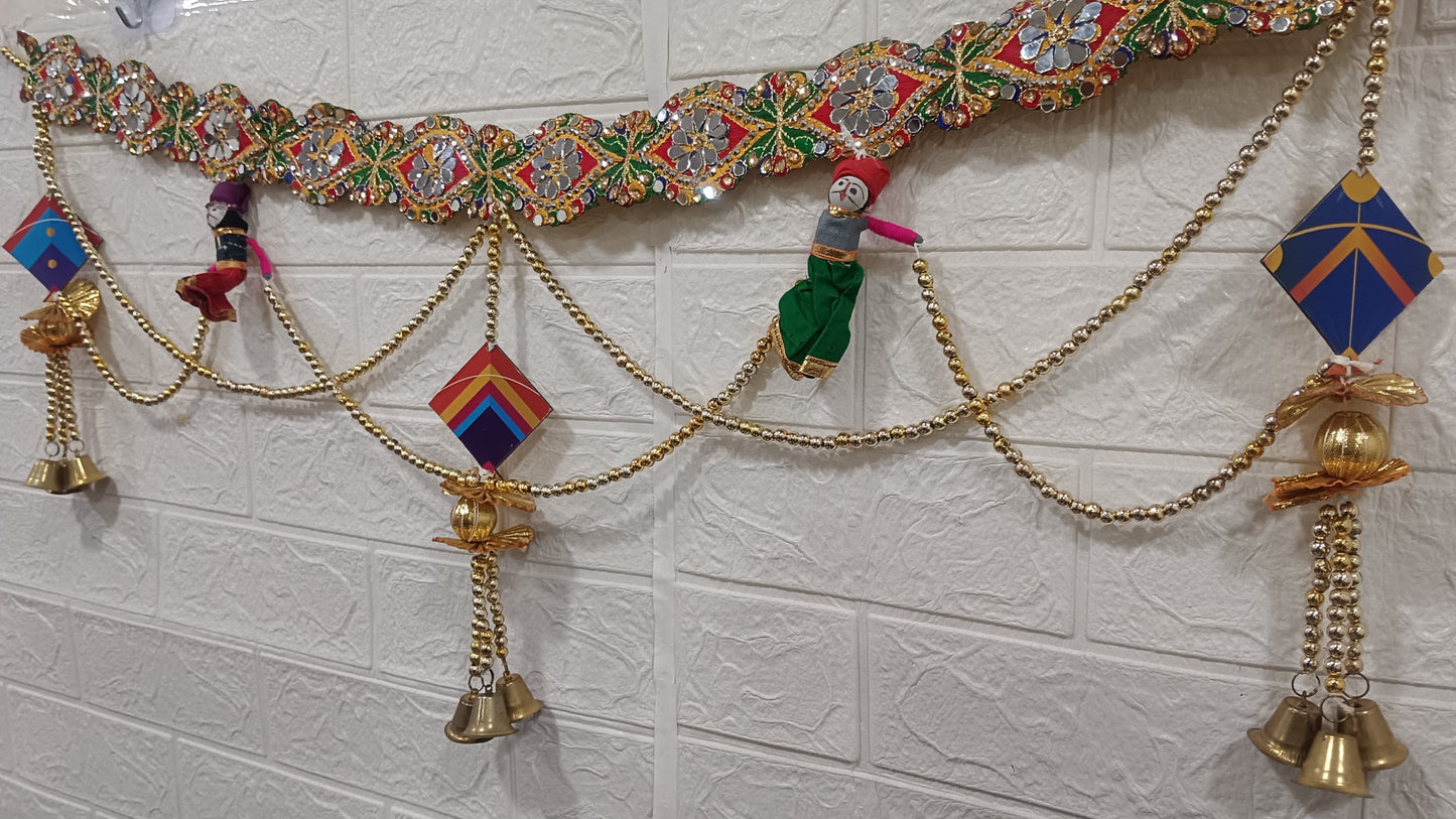 Nutts Indian Style Bandhanwar Toran for Door Décor