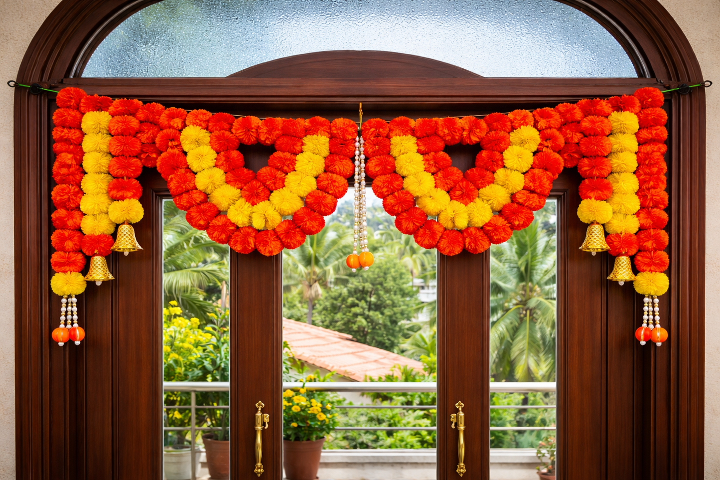Nutts Handmade Bandhanwar Toran for Traditional Door Décor