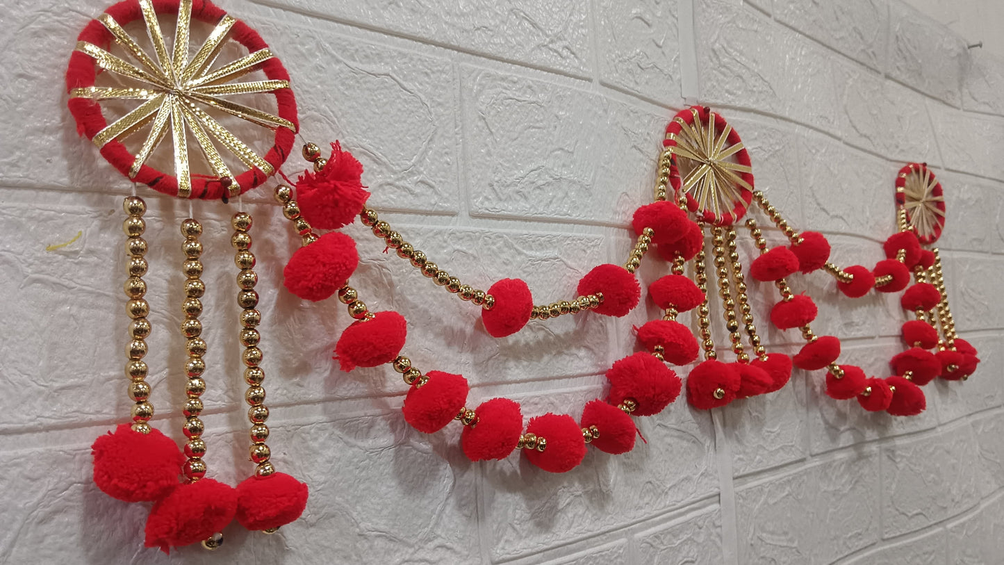 Nutts Traditional Handmade Bandhanwar for Door Décor