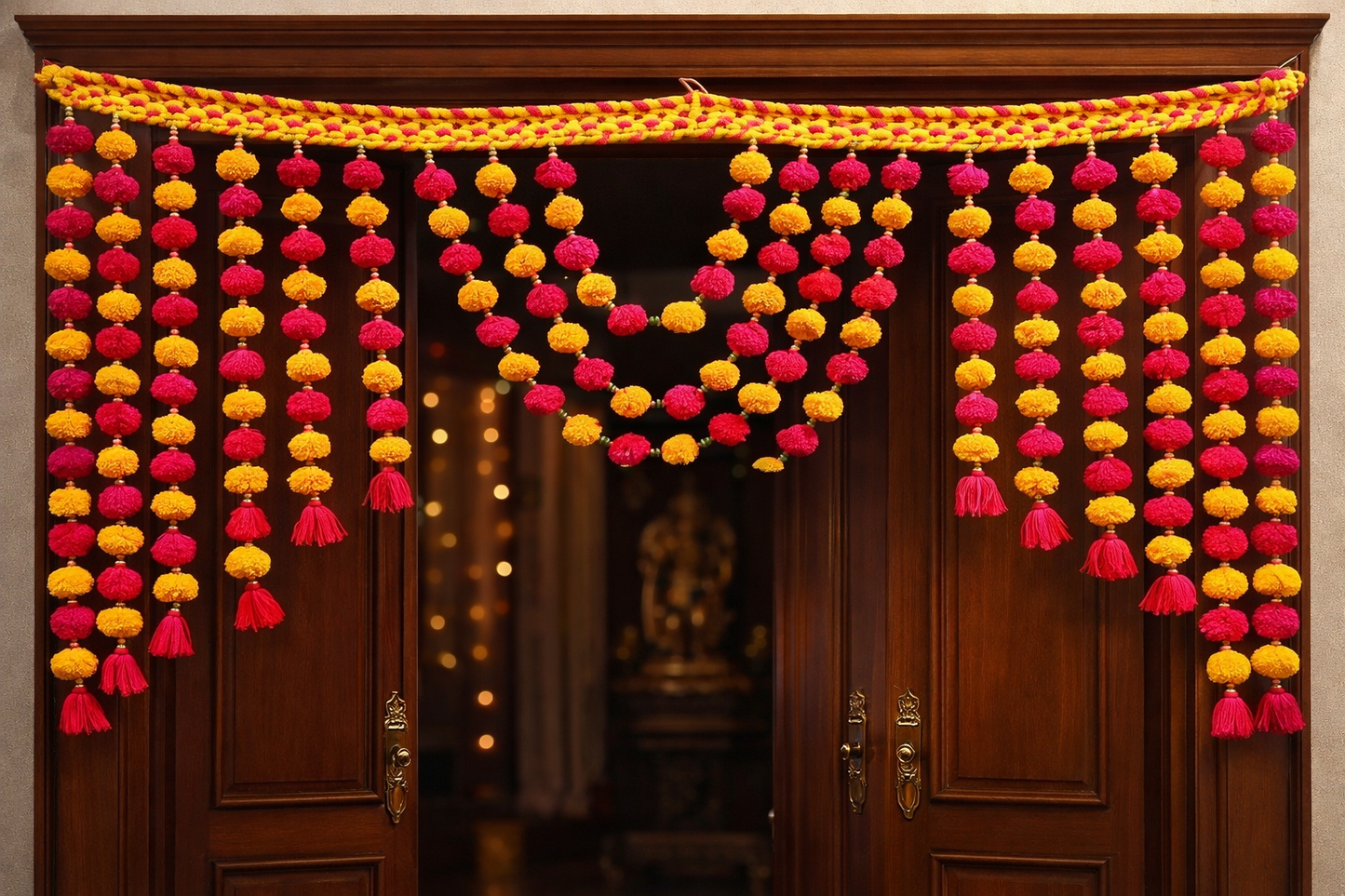 Nutts Ethnic Bandhanwar Toran for Main Door and Home Decor