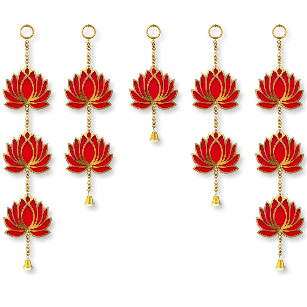 Nutts Lotus Wall Hanging Modern Wall Accent Enhances Contemporary Home Interiors Perfect For Living Room