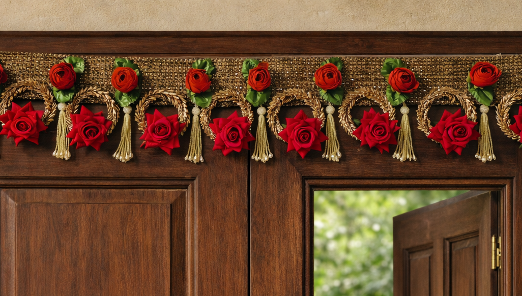 Nutts Ethnic Bandhanwar Toran Door Hanging for Decoration