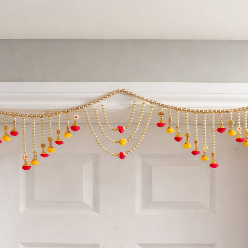 Nutts Decorative Bandhanwar with Flowers and Tassels