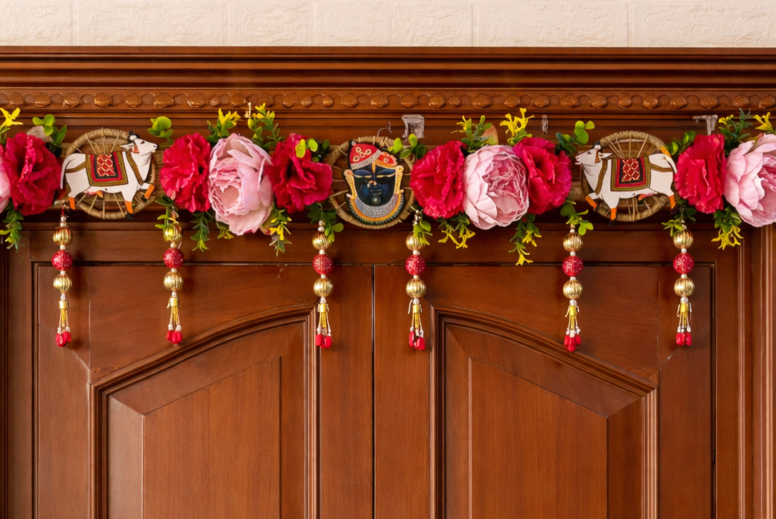 Nutts Traditional Festive Bandhanwar Hanging Decor