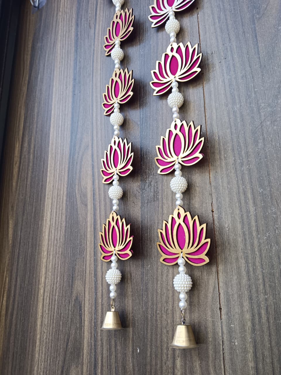 Nutts Lotus Wall Hanging Perfect For Festive Wall Decoration Enhances Home Interiors With Traditional And Elegant Design