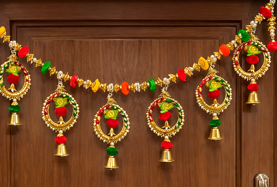 Nutts Handmade Floral Decorative Door Toran