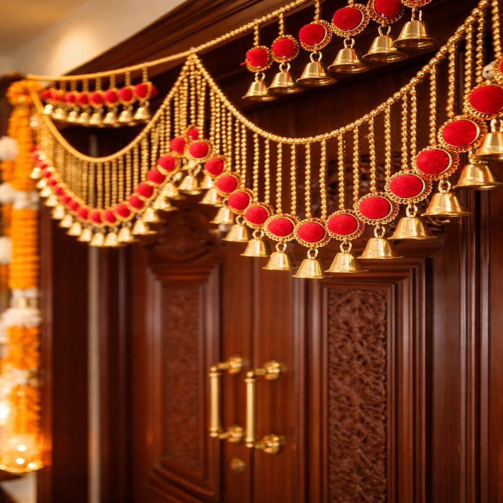 Nutts Ethnic Bandhanwar Door Hanging for Festive, Pooja and Traditional Décor