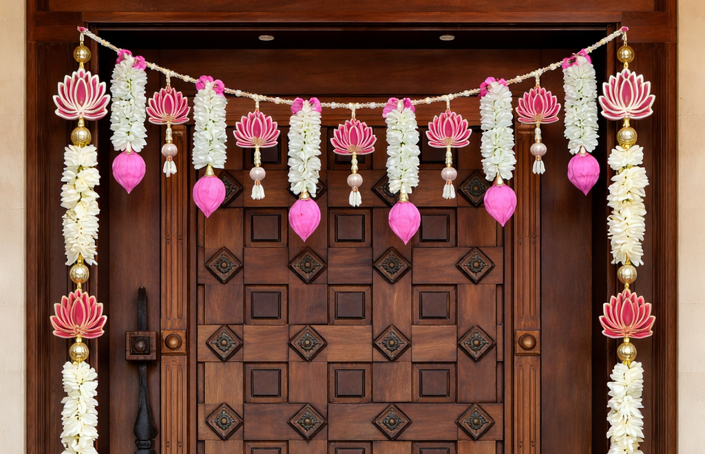 Nutts Indian Festive Bandhanwar Toran for Entrance Decor
