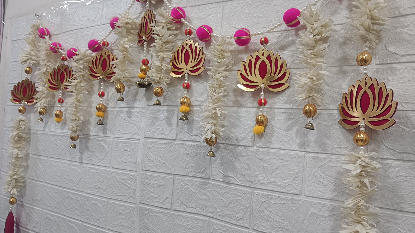 Nutts Decorative Bandhanwar Toran for Indian Festive Décor