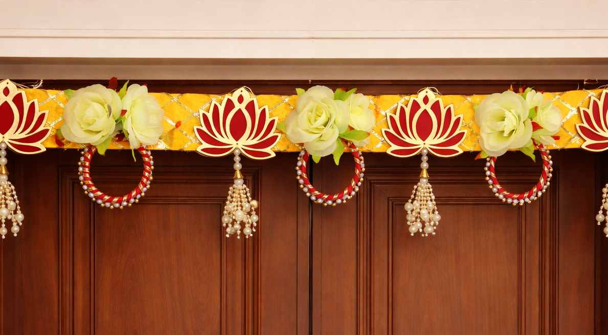Nutts Traditional Bandhanwar Toran for Diwali Home Decor