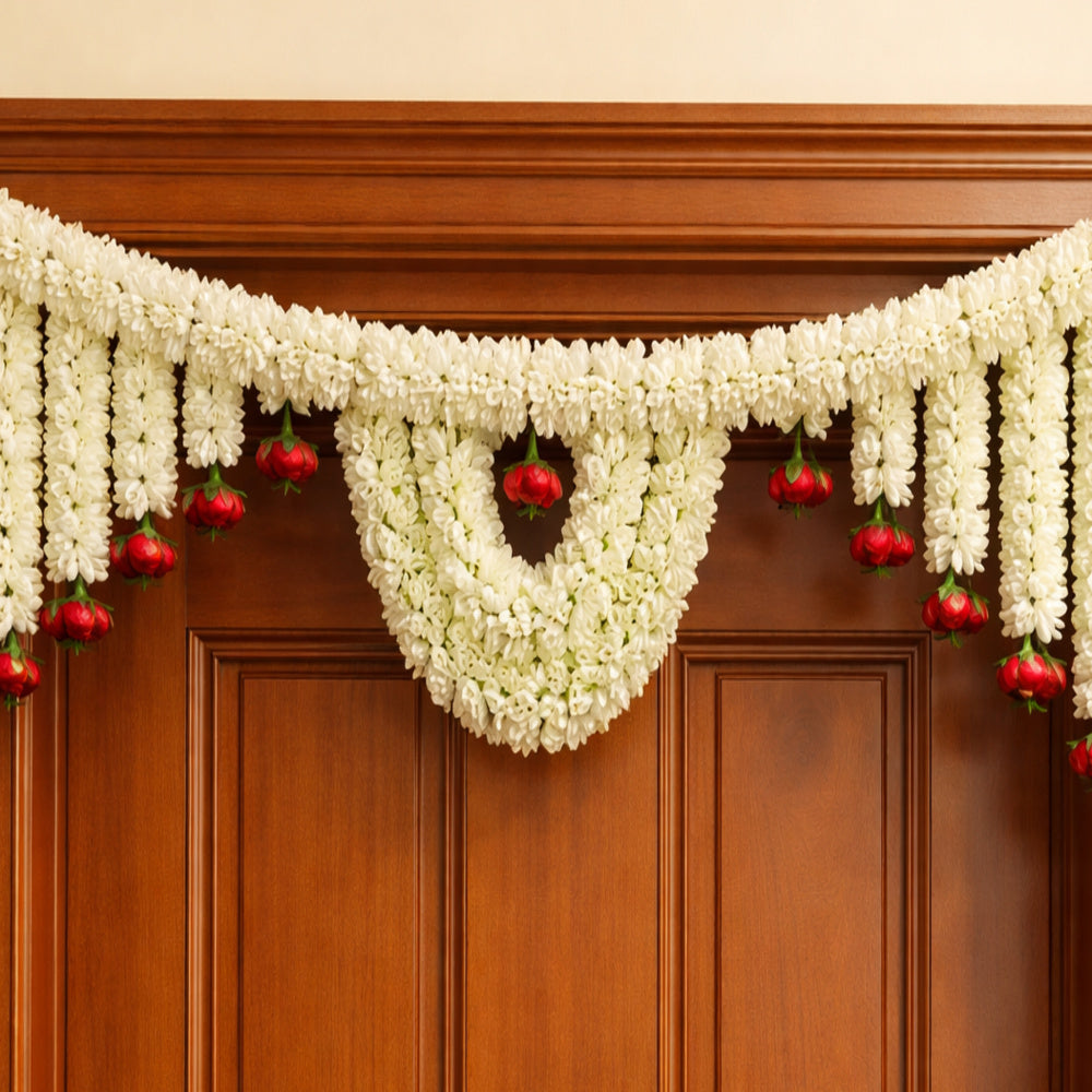 Nutts Handmade Floral Bandhanwar Door Decor