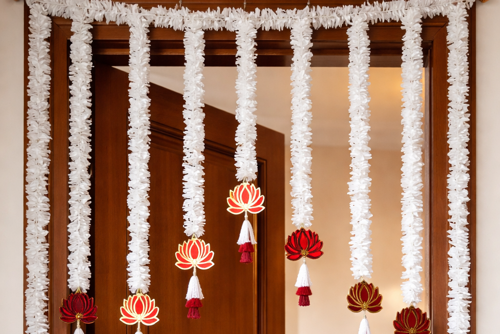 Nutts Indian Bandhanwar Toran for Home and Festive Decoration