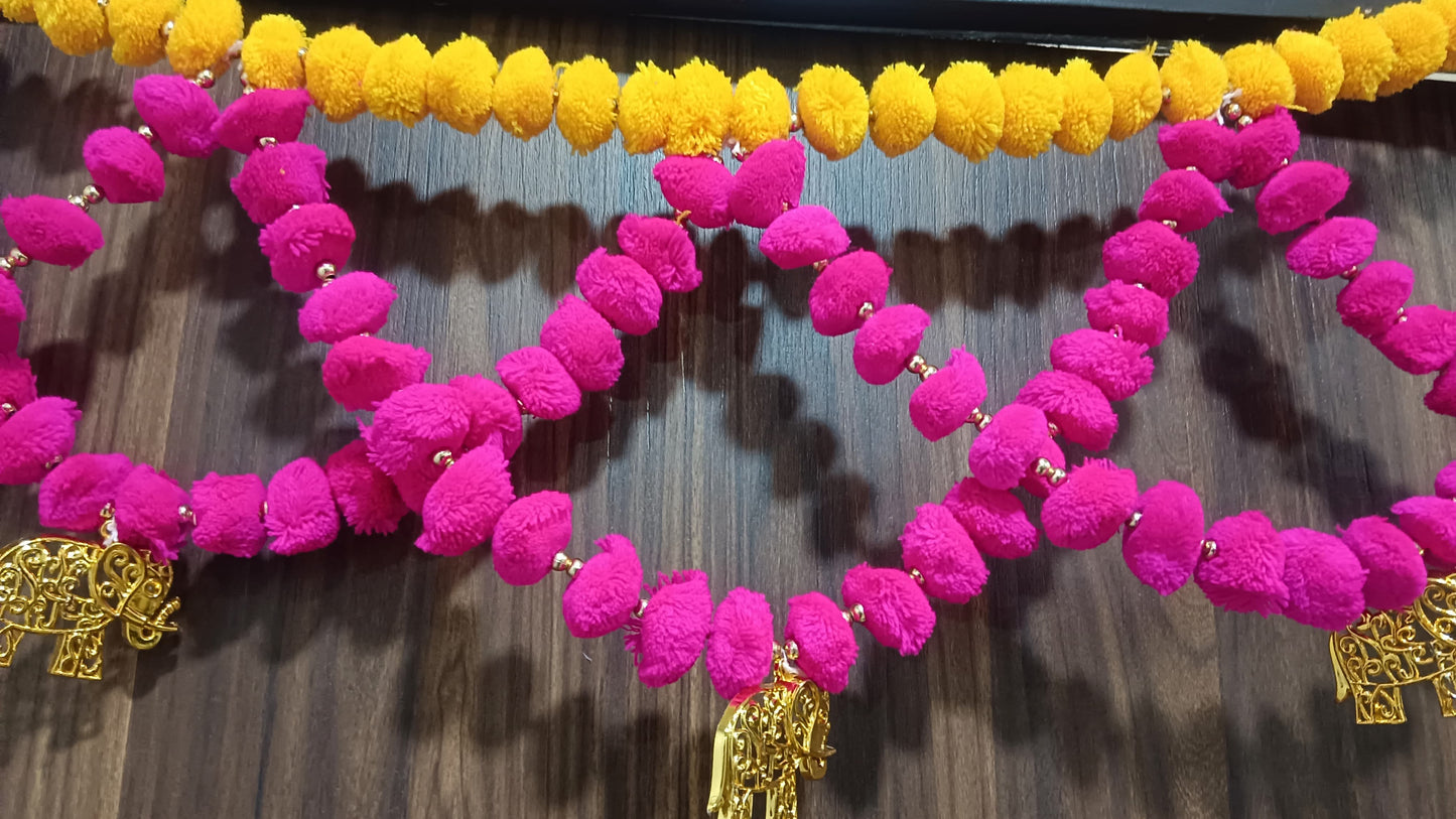 Nutts Ethnic Traditional Bandhanwar Hanging Decor
