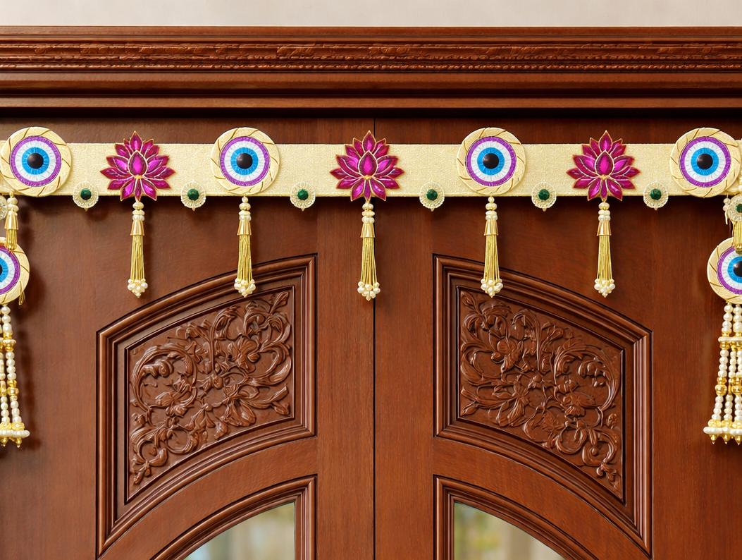 Nutts Festive Bandhanwar Door Hanging for Pooja Decor