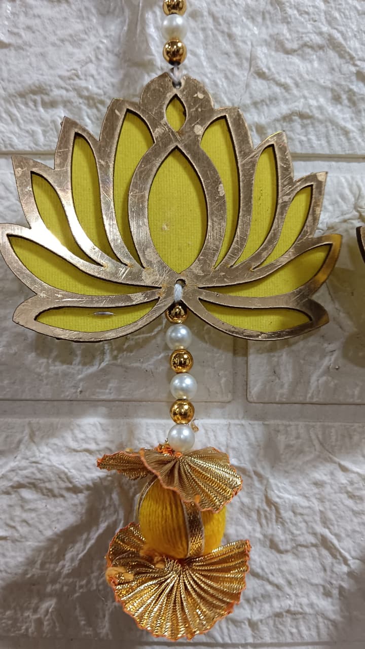 Nutts Lotus Wall Hanging Premium Spiritual Home Decor For Living Room And Mandir
