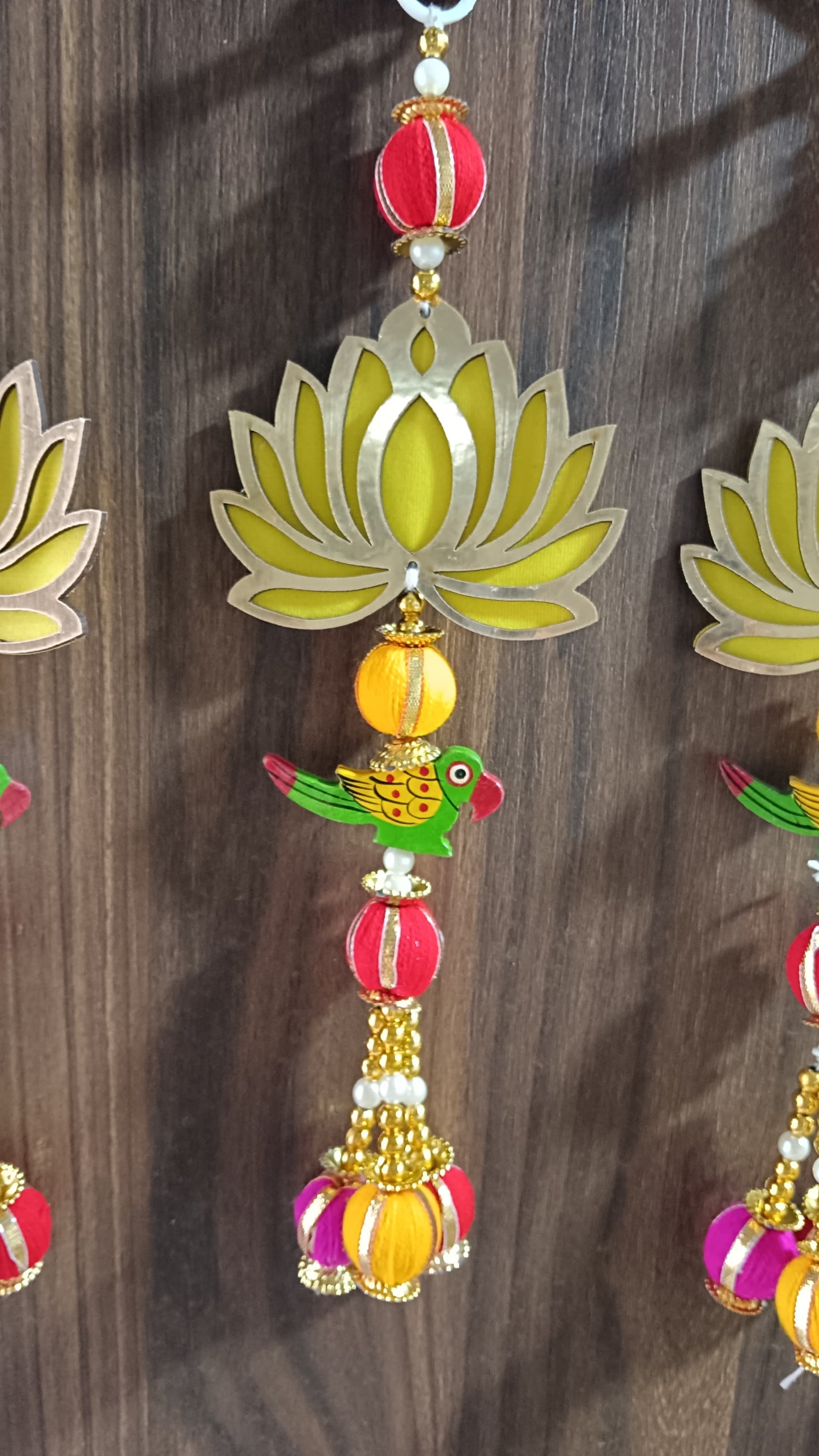 Nutts Lotus Hanging Decor Ideal For Peaceful Interior Vibes Creates Calm And Relaxing Environment Perfect For Bedroom Living Room And Meditation Area