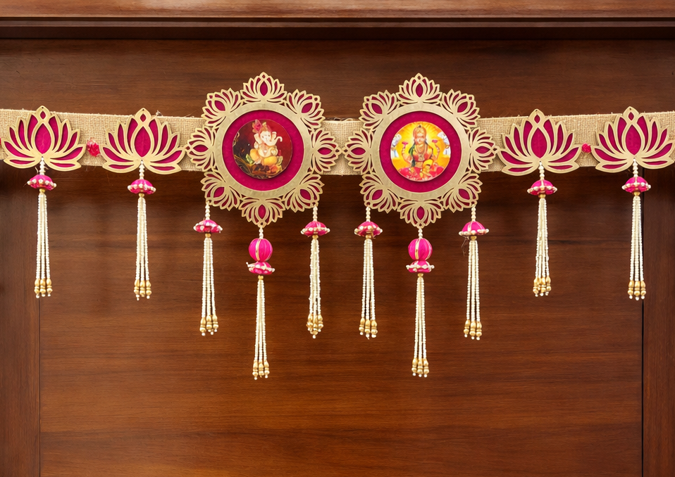 Nutts Handmade Traditional Indian Toran Decor