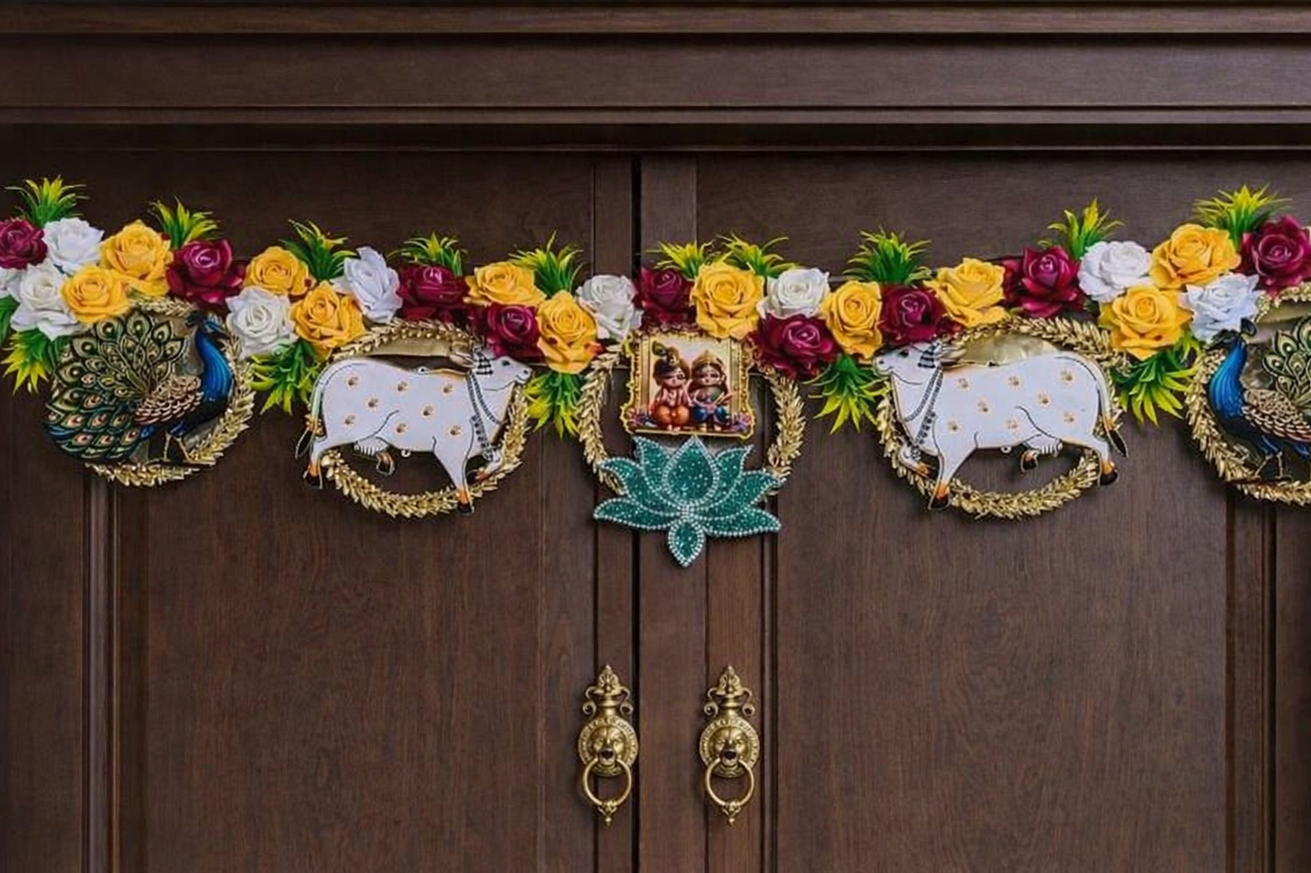 Nutts Traditional Bandhanwar Toran for Door Entrance Home Decor