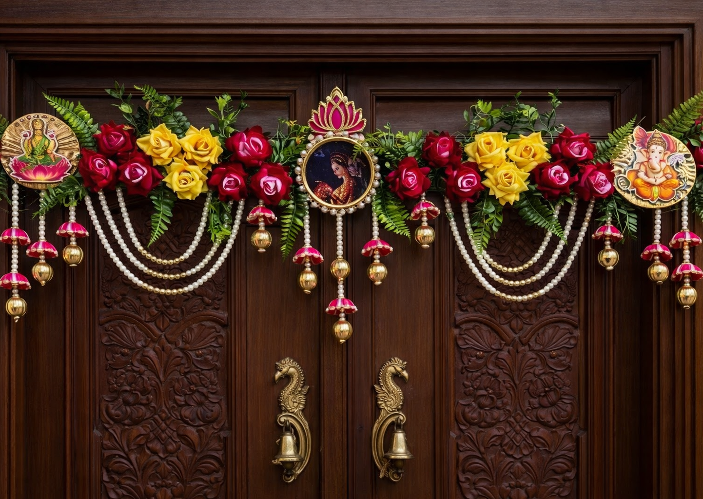 Nutts Bandhanwar Toran for Door Entrance Festive Decoration