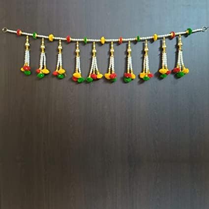 Sellplus Handmade Bandhanwar Decorative | Traditional Premium Look Bandhanwar Toran for Main Door Decorative Hanging Festival Home Temple Decor (Pack of 1) (BDHW547)