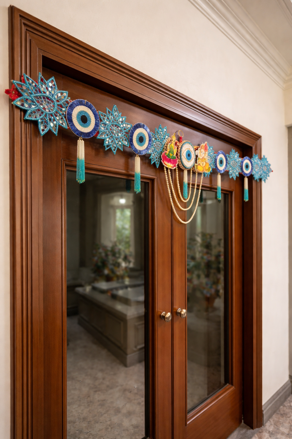 Nutts Handmade Bandhanwar Toran Traditional Door Decor