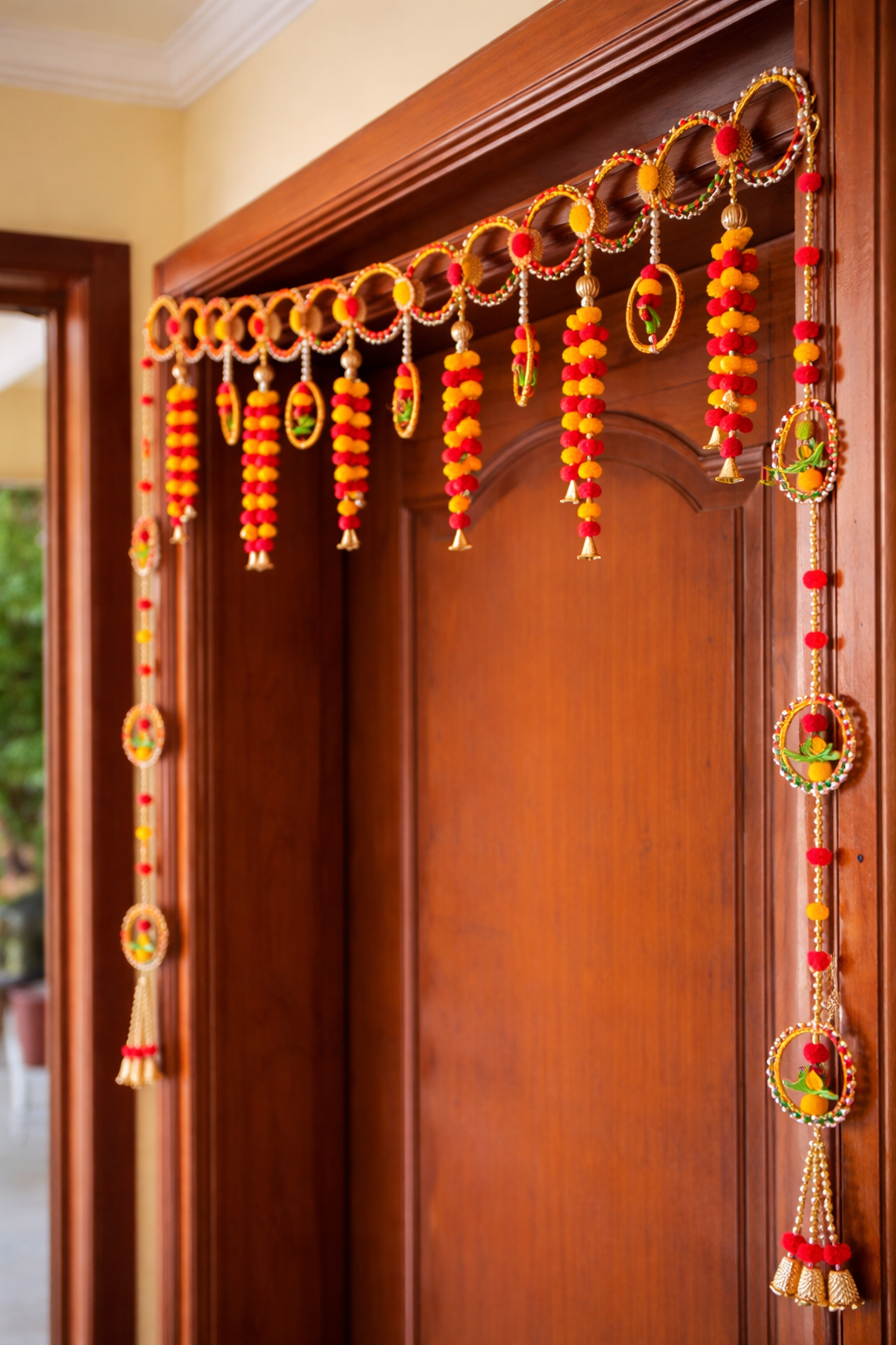 Nutts Indian Traditional Bandhanwar Toran for Door Decor