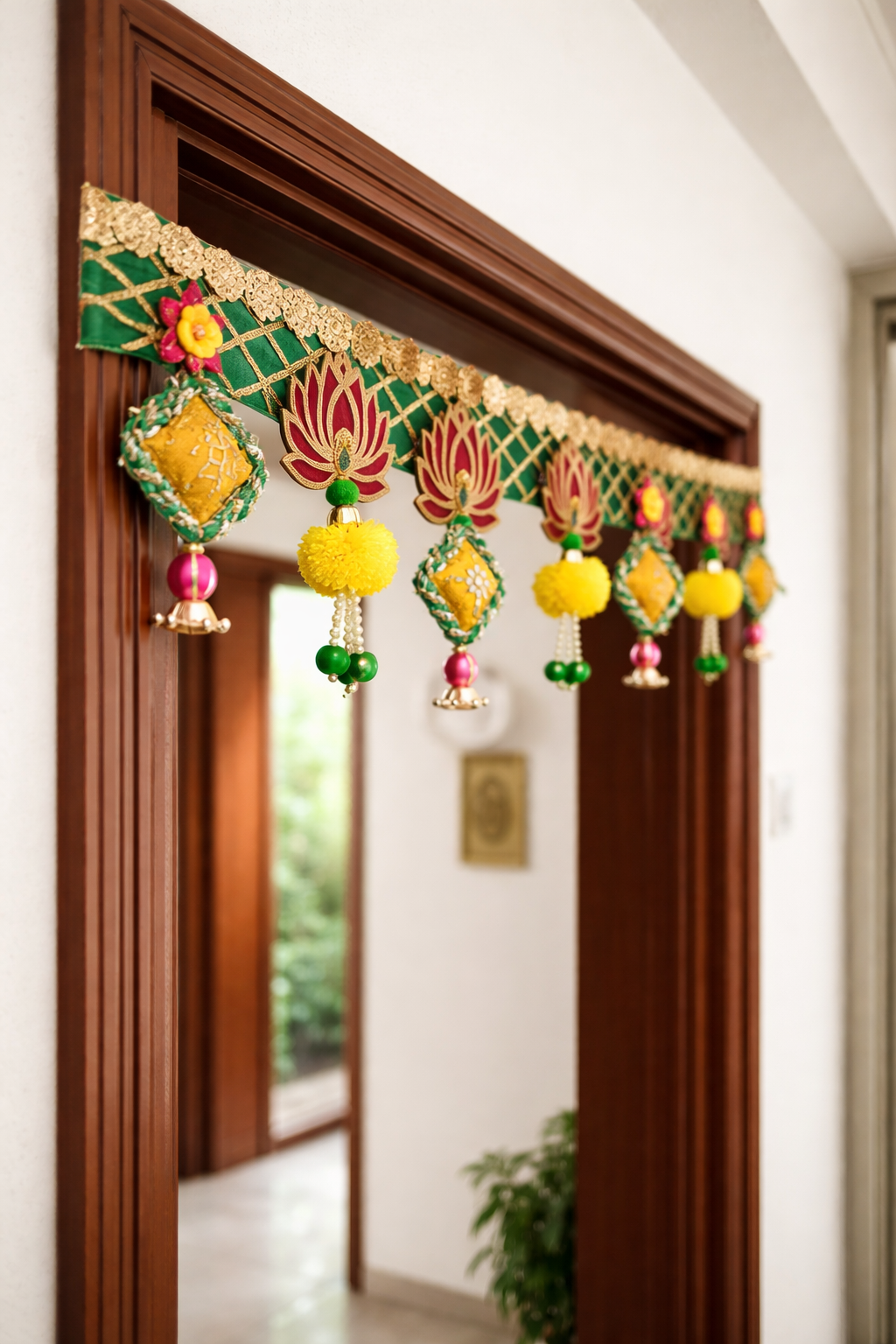 Nutts Traditional Bandhanwar Door Hanging for Festive Home Decor