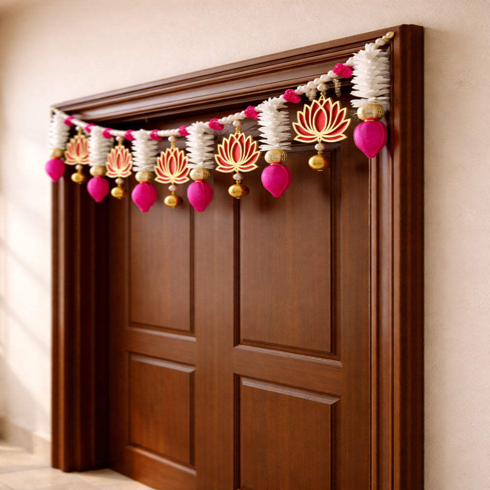 Nutts Handmade Floral Toran Bandhanwar Decor