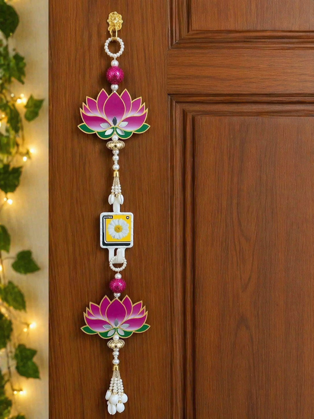 Nutts Lotus Wall Hanging Stylish Wall Decor For Elegant Interiors Perfect For Living Room Bedroom And Office Spaces