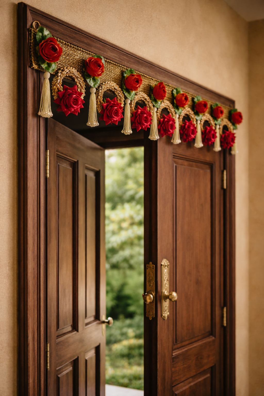 Nutts Ethnic Bandhanwar Toran Door Hanging for Decoration