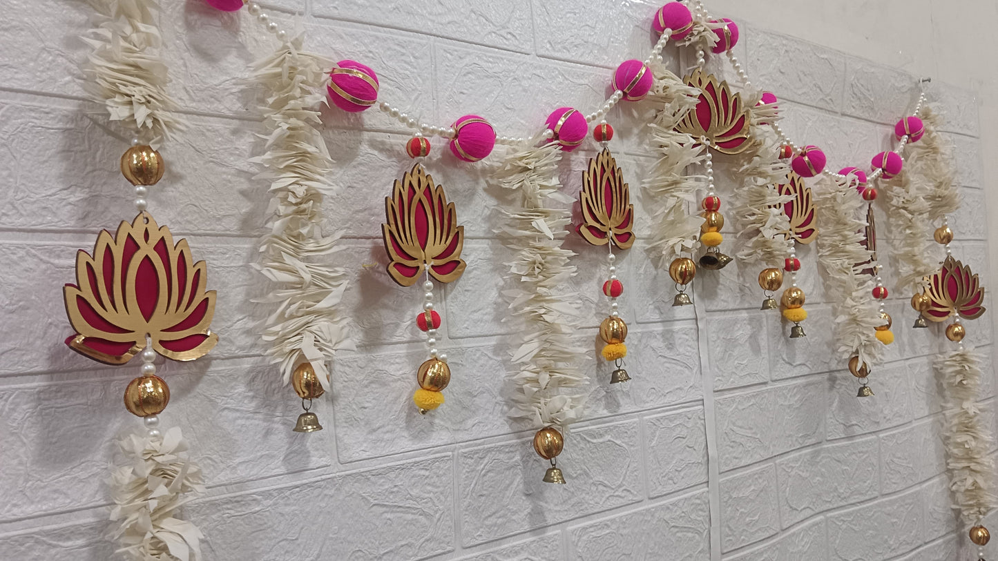 Nutts Decorative Bandhanwar Toran for Indian Festive Décor