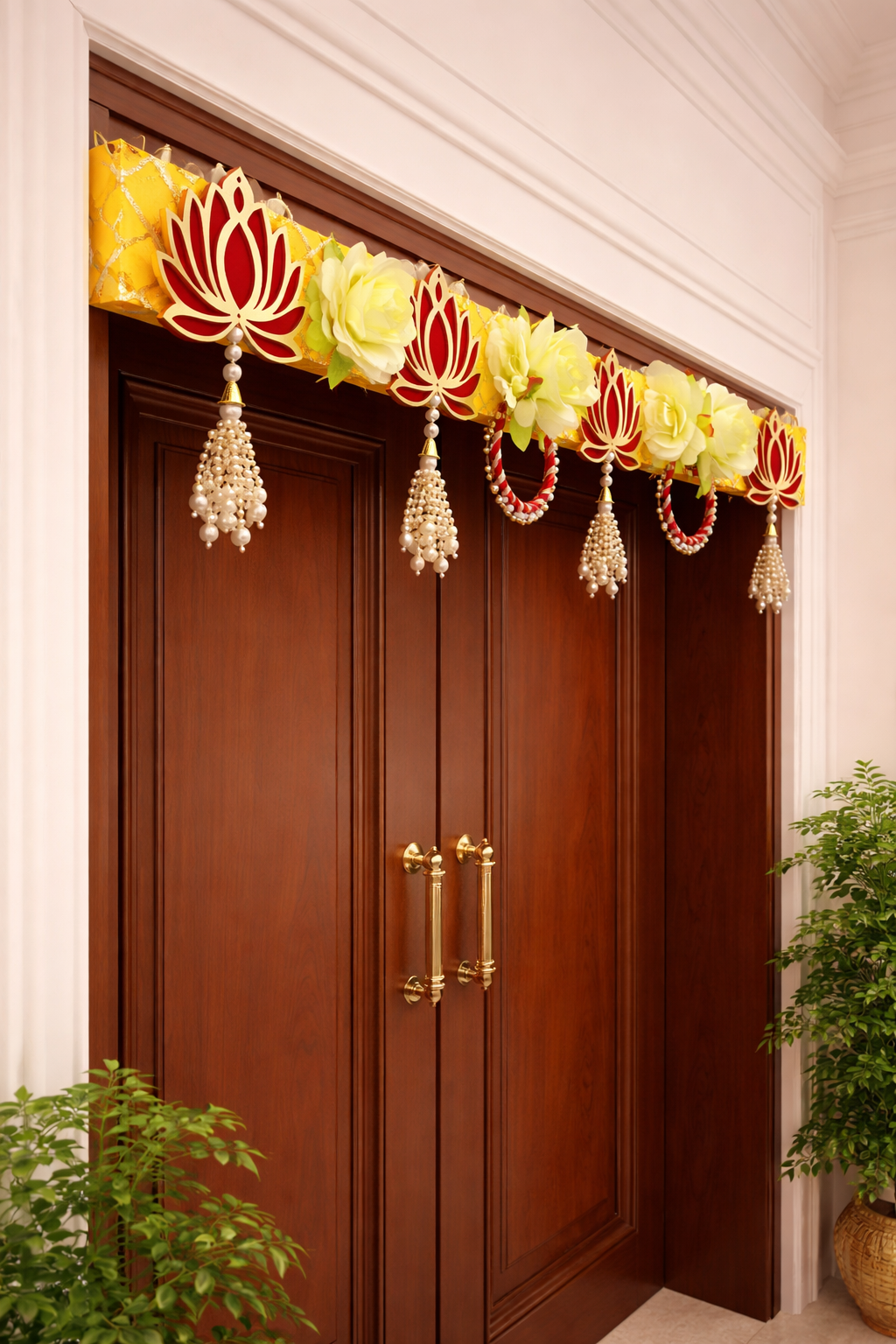 Nutts Traditional Bandhanwar Toran for Diwali Home Decor
