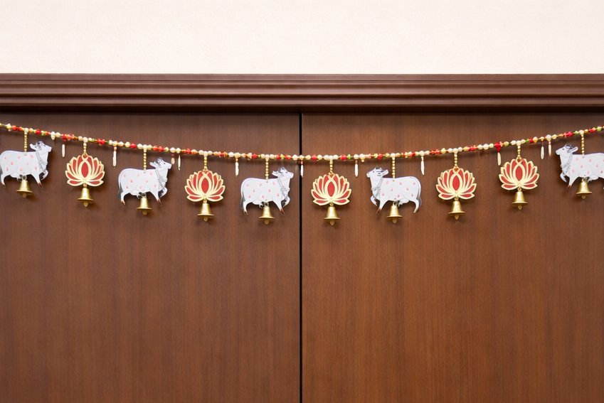Nutts Traditional Indian Bandhanwar Toran for Home Decoration
