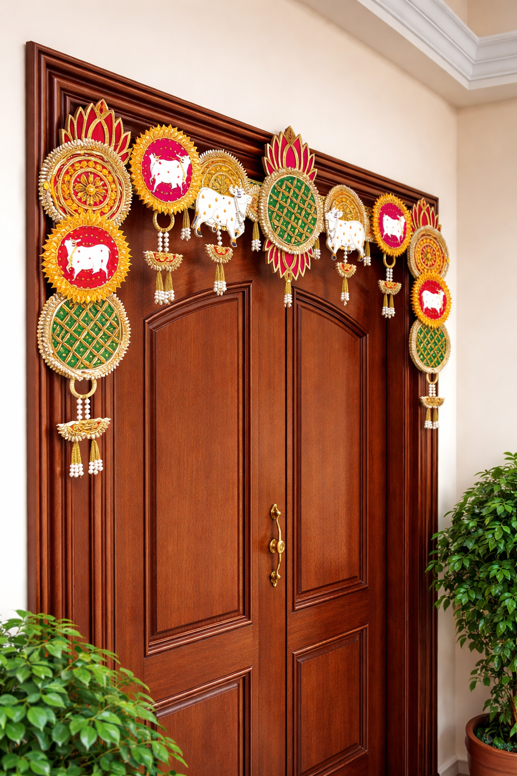 Nutts Bandhanwar Toran for Door Entrance Home Decoration