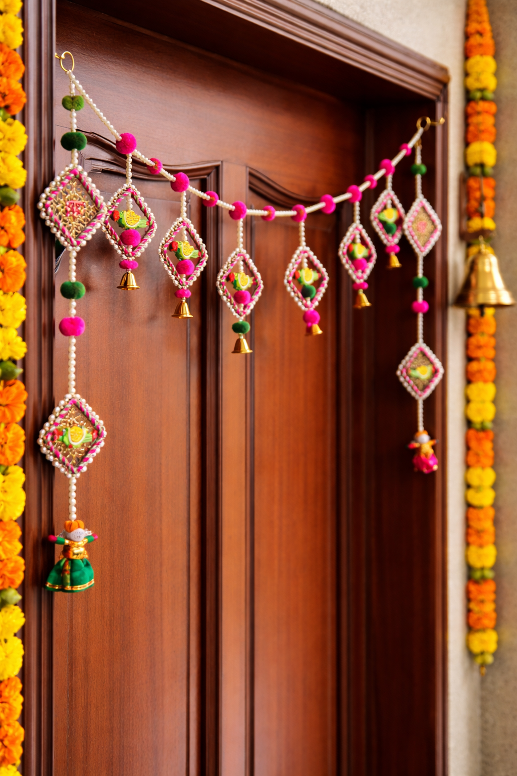 Nutts Indian Style Bandhanwar Toran for Home Decoration