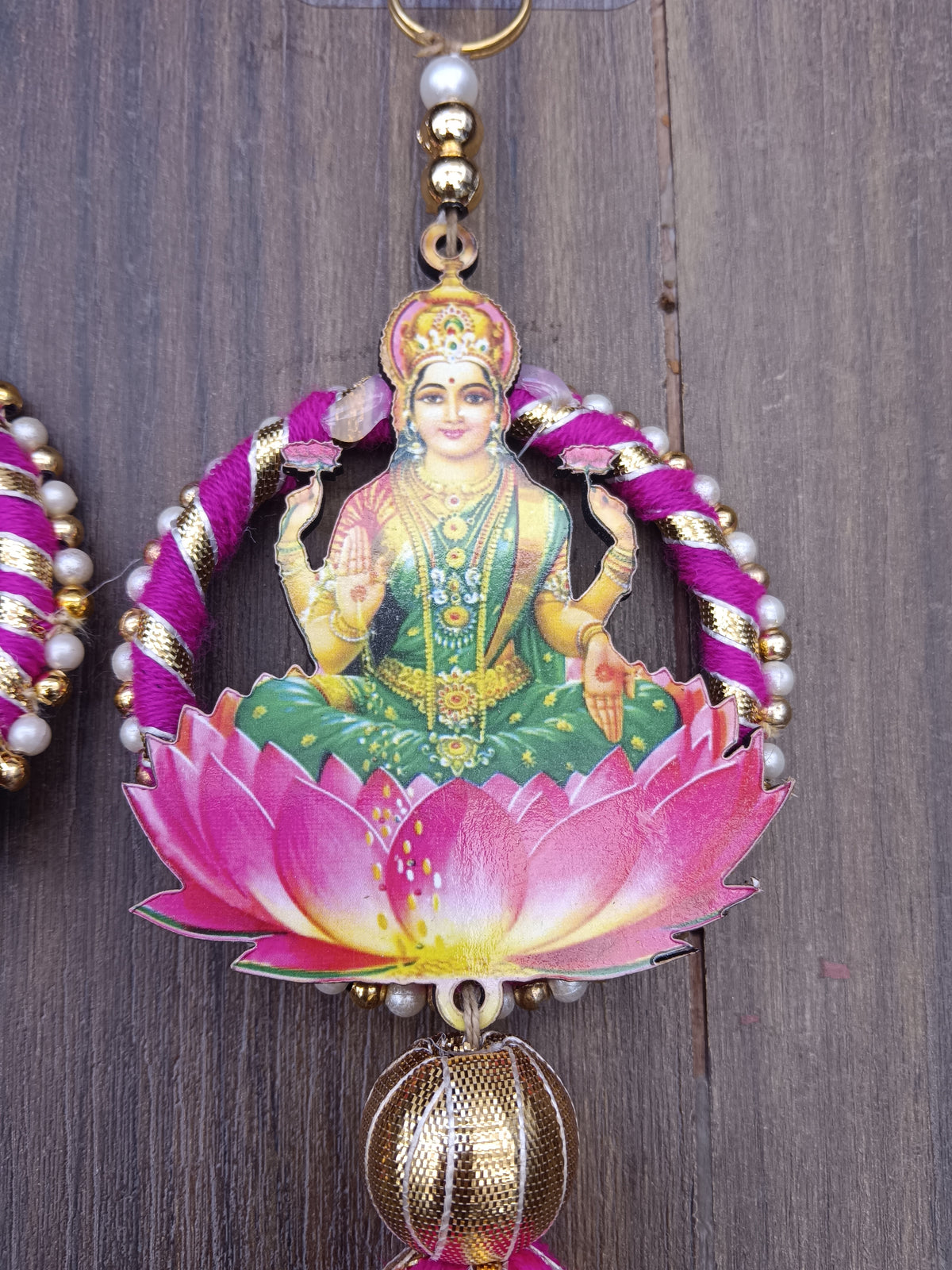 Nutts Handcrafted Wall Hanging Gift for Home Office Bedroom Decoration Festive Home Pooja Hanging Decorations Pack of 2 (Small126)