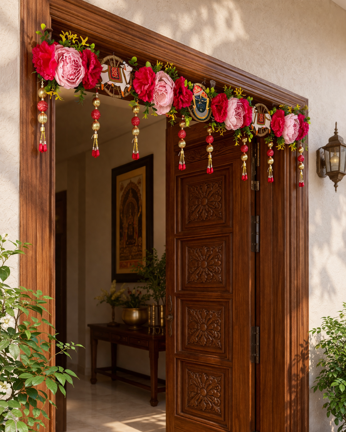 Nutts Traditional Festive Bandhanwar Hanging Decor