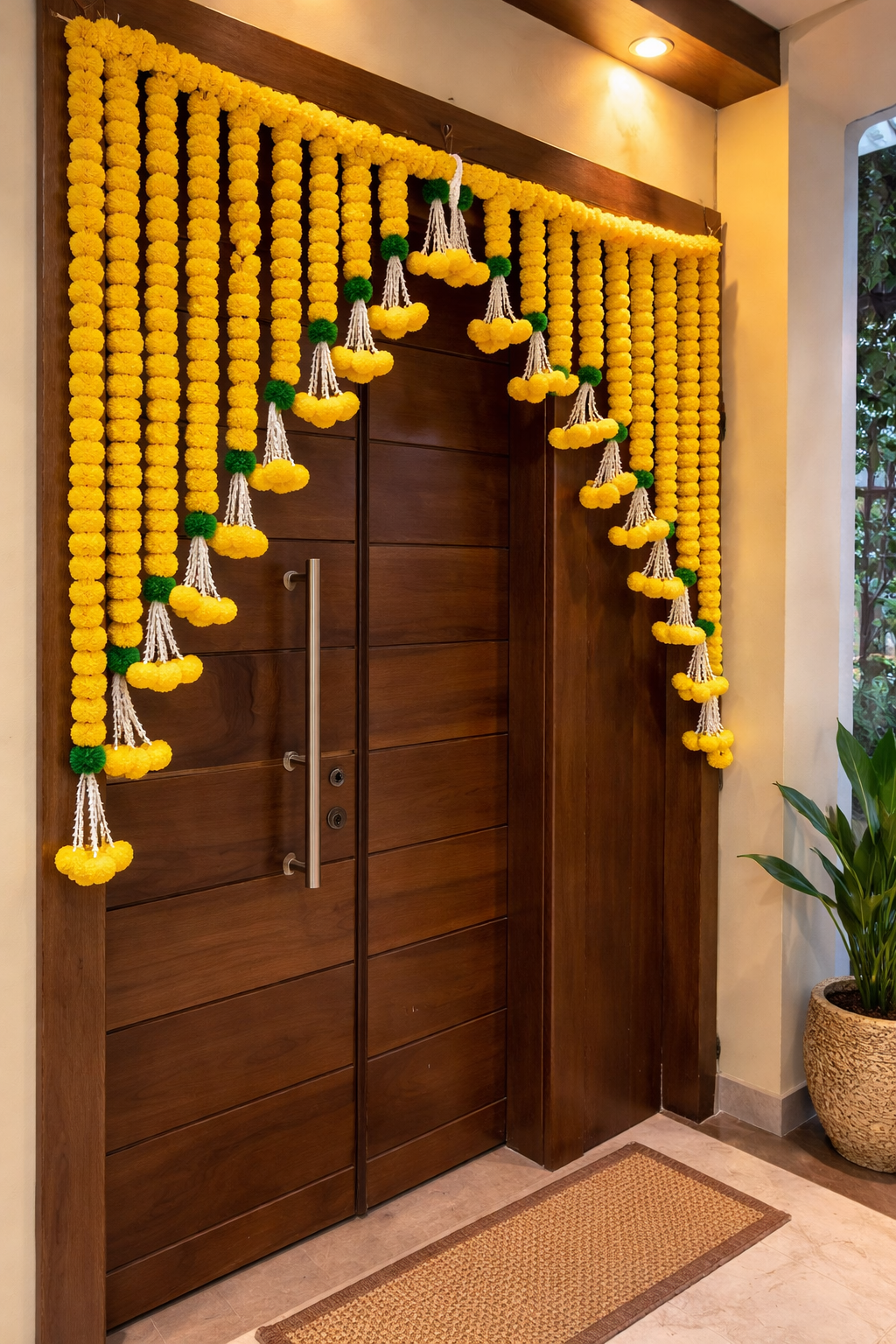 Nutts Decorative Bandhanwar Toran for Door Entrance and Wall Decor