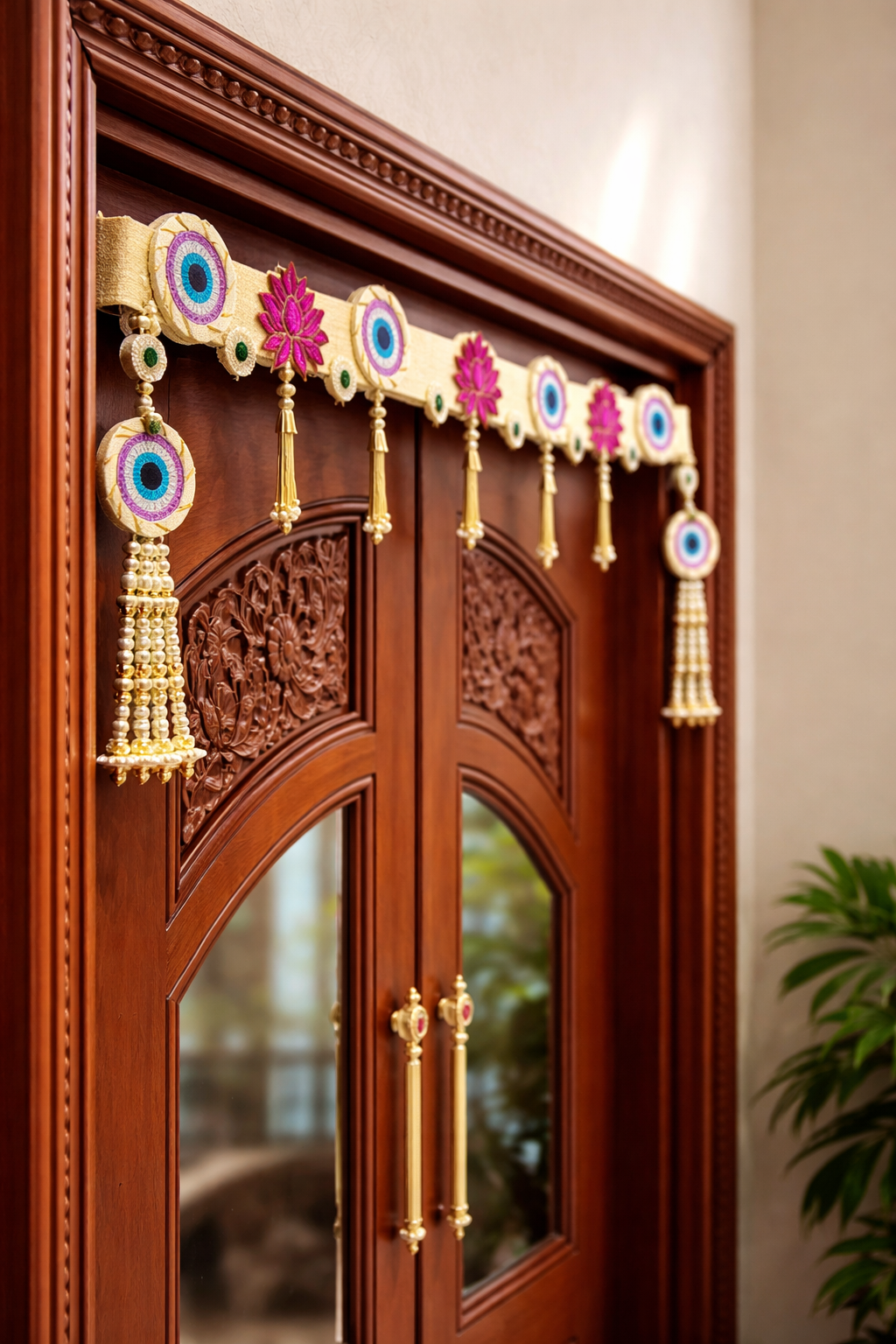 Nutts Festive Bandhanwar Door Hanging for Pooja Decor