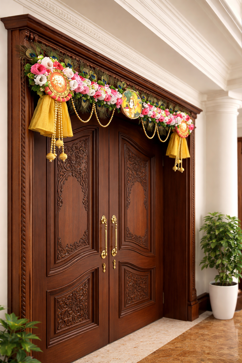 Nutts Bandhanwar Toran for Door Hanging Home Decoration