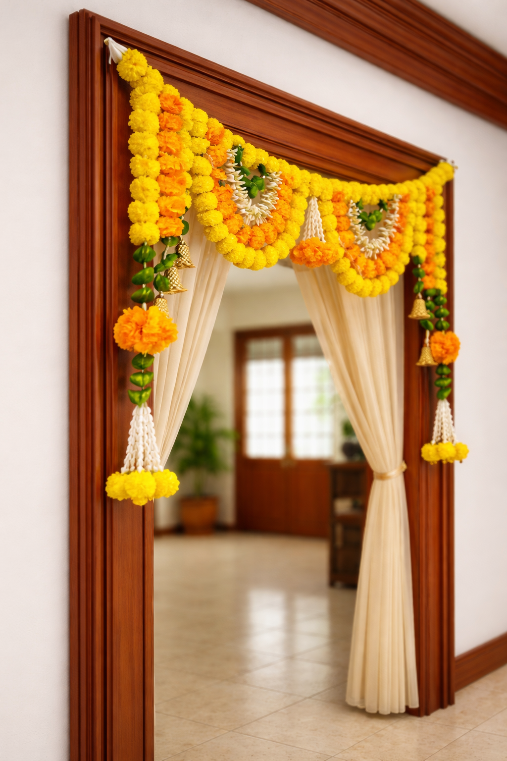 Nutts Indian Festive Bandhanwar Toran Door Hanging Home Decor