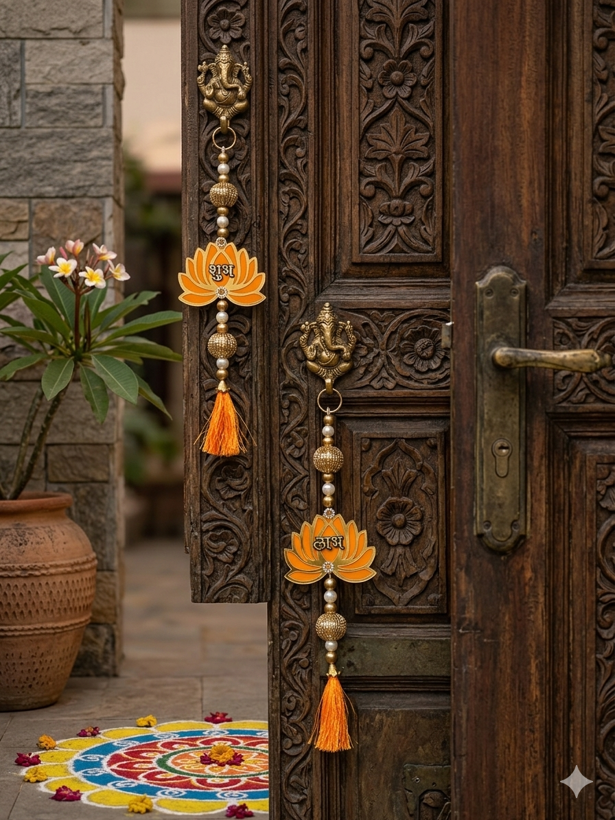 Nutts Lotus Wall Hanging Ideal For Cozy Home Styling Enhances Warm Interior Atmosphere Perfect For Living Room And Bedroom