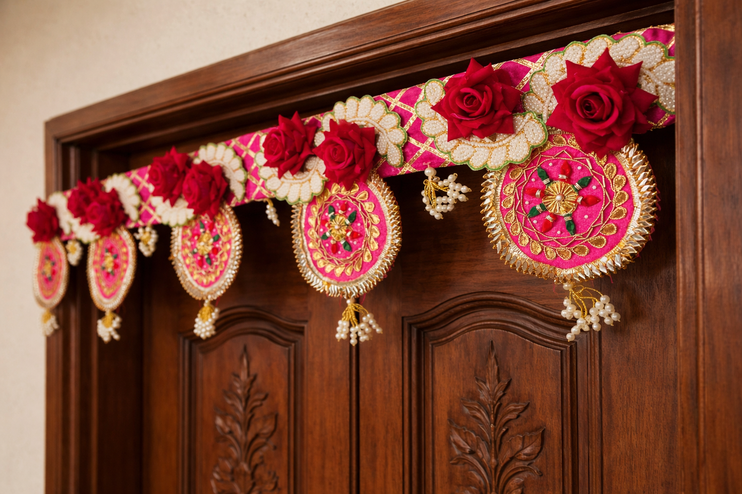 Nutts Ethnic Door Decor Bandhanwar for Festive Styling