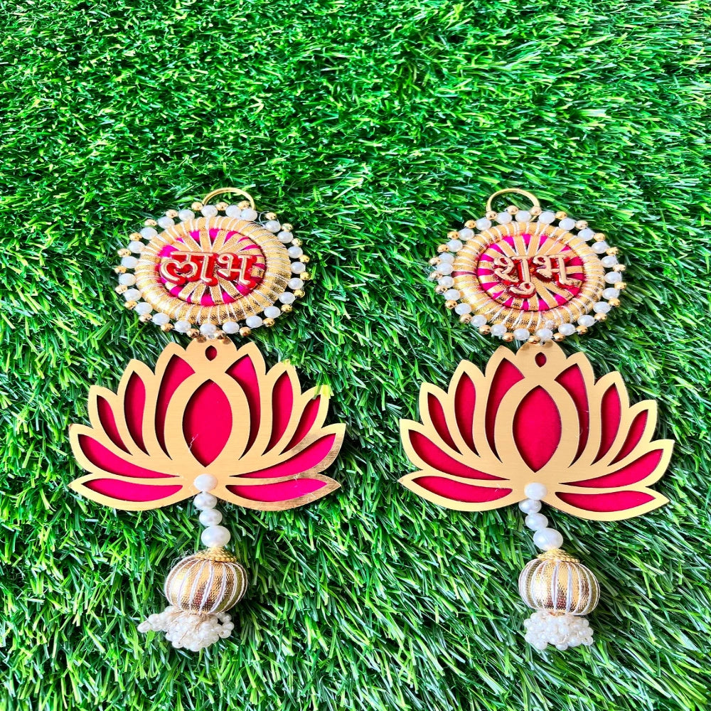 Nutts Lotus Wall Hanging Ideal For Home Styling Enhances Interior Spaces With Modern And Spiritual Lotus Design